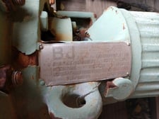 20 GPM @ 190' TDH, Byron-Jackson, 1 x 1 1/2 x 7 1/4L SJA, 3560 RPM, #1518