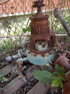 16 GPM @ 190' TDH, Byron-Jackson, 1 x 1 1/2 x 7 1/4L SJA, 3560 RPM, #1522