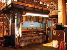 Image for 200 Ton, Pacific #200-D8-48-96, straight side hydraulic press, 24" stroke, 36" daylight, 1995, #8745