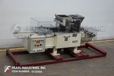 Nid, automatic, confectionary depositor/printer, 50-400 lbs/hour, (2) Stainless Steel jacketed hoppers