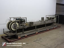 Nercon, down Swing, gripper rinser, Stainless Steel, bottle cleaner rated up to 1000 bottles per minute