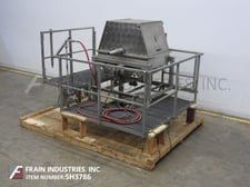 Franken USA / Stat Mfg Ltd, Stainless Steel, rotary deatering system, 36" ID x 31" L Stainless Steel rotary