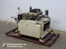 Werner, automatic, dual counter rotating roll, dough sheeter / extruder, with 24" L x 13" W x 8" D hopper