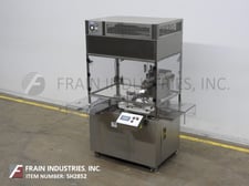 Image for Cozzoli #FSV50/f400X, automatic, mini monoblock vial filling & stoppering system, rated up to 40 strokes per minute, all Stainless Steel, sanitary, wipe down construction