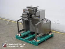 Fitzpatrick #D6A, pharmacutical hammermill, compact, enclosed GMP sanitary design, 16 fixed Stainless Steel