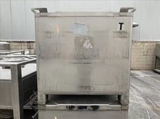 42 cu.ft., Tote Systems, 42" x 48" x 36" stainless, S38545'
