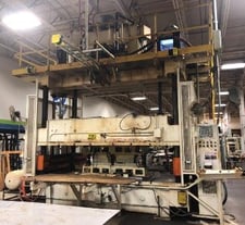 115 Ton, Down-acting, 136" x 78", 62" daylight, 53" stroke, 100 HP, 31" work hght, 20' tall, #2668