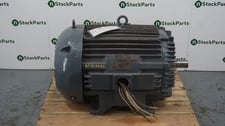 100 HP 1800 RPM Allis-Chalmers, Frame 405TS, TEFC, footed, 1.15 service factor, new surplus, 460 Volts