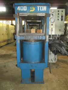 392 Ton, 16 Str, 20" ram diameter, 24" x24"platen, 98 ton transfer, 24" transfer stroke, (2 available)