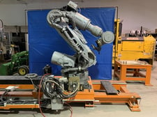 Image for Motoman, ES200N, 6-Axis CNC robot w/NX100 control on 16' 7th Axis track, 2006, #103767