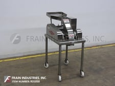 Fitzpatrick #DAS06, Stainless Steel hammermill, 20" W x 20" L x 4" D feed pan, 16-fixed knive / impact