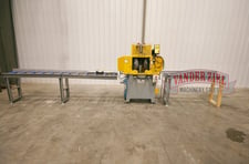 14" Pat Mooney #PMI-14A, double blade 45 degree vertical cut-off saw, #13956