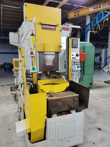 Fellows #10-4, Fanuc PowerMate D, 10" diameter, 4DP,hydraulic collet fixture,cutter guard, #29370
