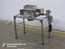 Frewitt #MGI-628, Stainless Steel oscillating granulator w/Stainless Steel hopper w/safety grid, 100-1500
