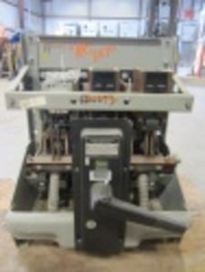 1600 Amps, General Electric, AK-1-50-9, electrically operated, drawout, #AB2429