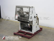 Kliklock #SW4WS, automatic, single head tab lock tray former, 10-60 cycles/minute, 18" L powered blank tray