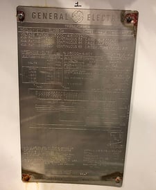 7500/8400/10500 kVA, 115000 Delta Primary, 4160/2400 WYE Secondary, General Electric Substation