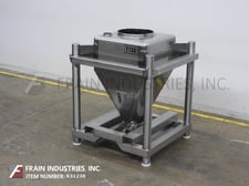 17.65 cu.ft., Tote Systems #500L, 316 Stainless Steel, 500 liter capacity, 30" W x 30" L x 48" D, 18" dia.