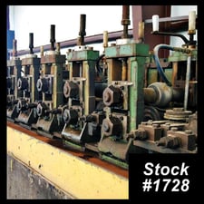 1.5" 1.5" mm) x .05" (1.27 mm) McKay tube mill, #1728, $55,000