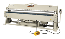 120" Baileigh #BB-12014H, CNC folding system, 14 gauge, adj. angle auto-stop, foot pedal, new