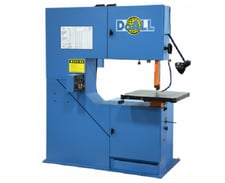 36" x 13" DoAll #3613-V3, vertical contour band saw, 199" band, 3 HP, 30-5500 FPM, new