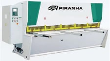 5/8" x 13' Piranha #5/8-13, CNC hydraulic guillotine style shear, 39" BG, Delem DAC 360, new