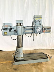 Image for 4' -9" Giddings & Lewis Bickford Chipmaster #951, radial arm drill, 54" x25" base, #4MT, coolant, 5 HP