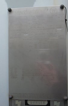 300/336 kVA, 13200 Delta Primary, 208/120 WYE Secondary, Westinghouse Substation