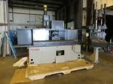 12" x 36" Thompson #FSH-30/90, CNC surface grinder, Fanuc 3M, coolant, 10 HP, 1985
