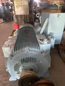 600 HP 1200 RPM Siemens, Frame 708S, TEFC, Ball, rebuilt, 460 Volts (2 available)