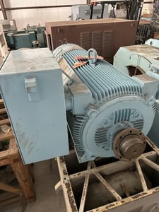 300 HP 1200 RPM Siemens, Frame 5011S, TEFC, Ball, rebuilt, 460 Volts