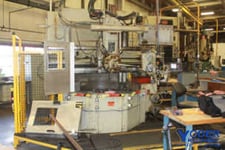 46" Bullard #Dynatrol, vertical turret lathe, 40" under cross rail, built in 4-jaw chuck, automatic lube