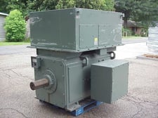 300 HP 900 RPM General Electric, Frame 4460, DPFVBB, 500 VA, 300/150 VF