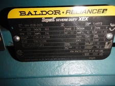 200 HP 900 RPM Baldor Reliance, Frame 449T, TEFC BB, 460 Volts, New Surplus