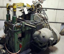 35 Ton, Alpha #P-40, 4-post cut-off press, 3 stroke, 19.5" x9.5" btwn posts, air clutch & brake