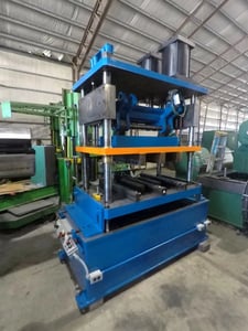 50 Ton, Tishken #ACO-S-50, high-speed air toggle cut off press, pneumatic, automatic trip, 1997