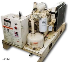 Ingersoll-Rand #DXR75, air compressor, S/N 951DXR9171, 1995, #016412