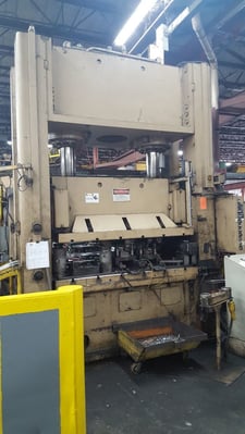 Image for 300 Ton, Pacific #D6-48, hydraulic press, 24" stroke, 8" SH, 72" x 48" bed, flush floor, 50 HP, 1979, #13900J