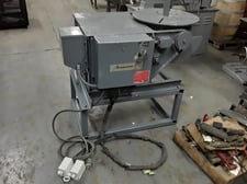 1000 lb. Aronson #HD10A-PTVR2, welding positioner, 6000 lb. max torque in rotation, 24" table diameter, 460