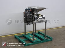 Fitzpatrick #DAS06, variable speed, auger feed, Stainless Steel hammermill with 30" x 40" hopper