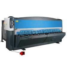 1/4" x 10' Haco Atlantic #TS, hydraulic guillotine shear, 40" front operated power back gauge, SP-9 Control