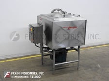 Breddo #LDTW, 200 gallon, Stainless Steel, high shear, side wall jacketed liquefier, square chamber, 44" L x