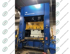 300 Ton, Komatsu #E2G-300UD, 2-point, 14.2" stroke, 28.3"die hght, 10.2"adj., 1988, #10794