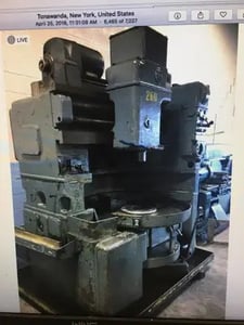 Fellows #36-6, gear shaper, 40" dia, 44" swing, 6" stroke, 3 DP, 12" throated riser, tooling