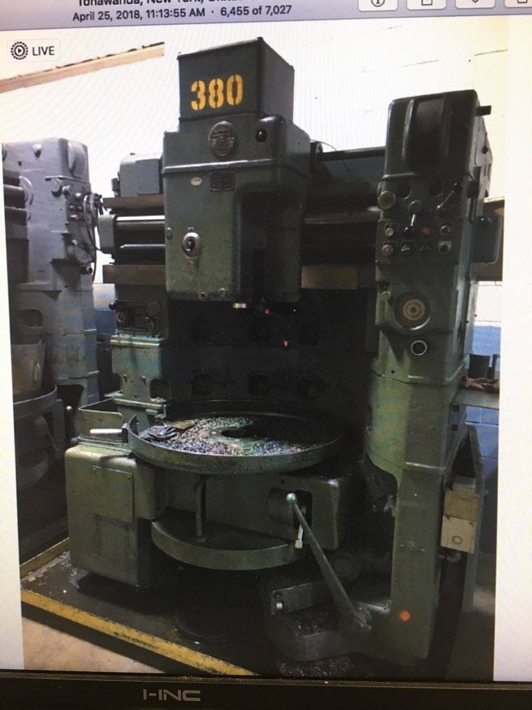 Fellows #36-6, gear shaper, 40" dia, 6" stroke, 3 DP, 13" riser, change gears, tooling, guarding