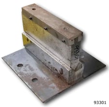 Brake Attachment for ironworker, Edwards, 10", 1-1/2" die opening, punch holder mounts on 6-1/4" centers, #
