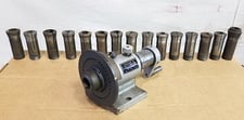 Phase II 5C compatible spin index fixture, collet set, 36 increment, 1-1/8" capacity, #10513