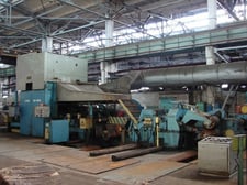 Skoda Quatro 400/1000x800, 4-hi cold rolling mill, 260-630mm width, 8mm thick, 1985