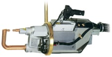 23 KVA Tecna #TE3323A, C-type portable transgun spot welder, standard dual acting, new