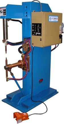 T. J. Snow #SLH, horn style slimline spot welder, 18"-36" throat, pnuematic cylinder & ram style available